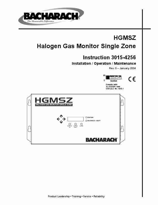 Bacharach Carbon Monoxide Alarm 3015-4256-page_pdf